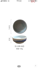 Axyaa Ceramic Seasoning Plates Set for Home & Restaurant Snacks