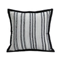 Axyaa Chenille Striped Geometric Cushion Cover Set