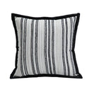 Axyaa Chenille Striped Geometric Cushion Cover Set