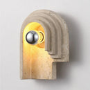 Axyaa LED Stone Wall Light for Bedroom and Bathroom
