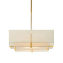 Axyaa Japanese Fabric Pendant Lamp for Bedroom, Living Room, Dining Room