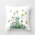 Axyaa Floral Pillowcase for Living Room Sofa and Car Cushions