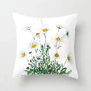 Axyaa Floral Pillowcase for Living Room Sofa and Car Cushions