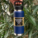 Axyaa Stainless Steel Thermal Water Bottle - Outdoor Portable Hot Cold Thermos
