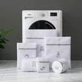Axyaa Laundry Bag for Dirty Clothes: Thick and Durable Clothes Organizer for Washing Machine and Bathroom