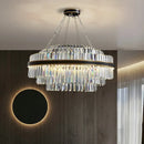 Axyaa Crystal Chandeliers for Modern Luxury Living & Dining Rooms