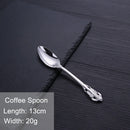 Axyaa Stainless Steel Cutlery Set - Luxury Western Tableware Collection