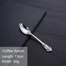 Axyaa Western Stainless Steel Cutlery Set - Luxury Tableware Dinnerware