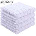 Axyaa Super Absorbent Cotton Kitchen Towel Set for Home Cleaning and Drying