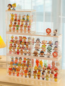 Axyaa Action Figure Mystery Box Display Stand Doll Holder Organizer