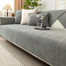 Axyaa Chenille Jacquard Sofa Cover, Non-Slip Couch Slipcover for All Seasons