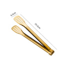 Axyaa Stainless Steel BBQ Steak Tongs - Hollow Grill Clamp & Kitchen Utensil