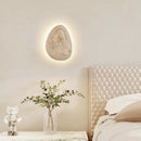Axya Warm Glow Cave Stone Wall Lamp - Cream Bedroom Living Room Lighting