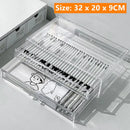 Axyaa Desk Organizer: Pen Pencil Holder with Drawer, Multi-functional Stationery Storage Box