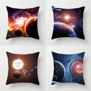 Axyaa Starry Sky Landscape Planet Series Pillowcase for Futuristic Home Decor