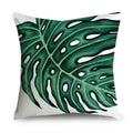 Axyaa Tropical Plant Leaves Pillowcase 45*45cm