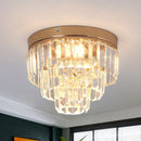 Axyaa Crystal K9 Ceiling Pendant Light Modern Chandelier for Kitchen Living Room