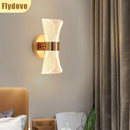 Axyaa Nordic Luxury LED Wall Lamp for Bedroom & Living Room