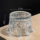 Axyaa Glass Tableware: French Molecular Cuisine Sushi Dessert Specialty Plates