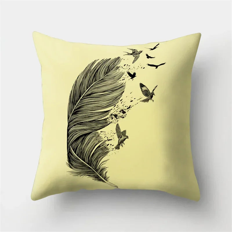 Bohemia Dreamcatcher Cushion Cover for Home Decor by Axyaa