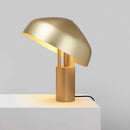 Axyaa Nordic Gold Mushroom Desk Lamp: Modern Luxury Design for Living Room, Bedroom, Hotel