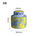 Axyaa Blue and White Porcelain Vase for Flowers Arrangement and Hydroponics