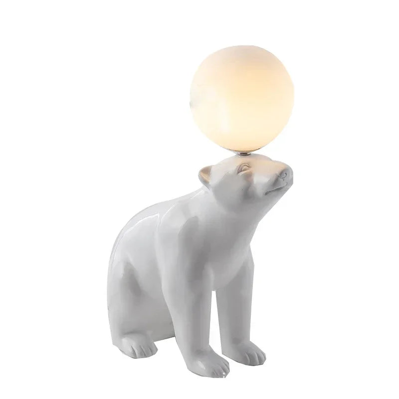 Axyaa Nordic Polar Bear LED Desk Lamp