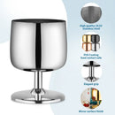 Axyaa Stainless Steel Wine Glass Set - High Sense Bartending Cocktail Tableware