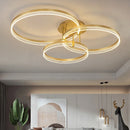 Axyaa Modern Ring Acrylic Ceiling Lamp for Home Decor