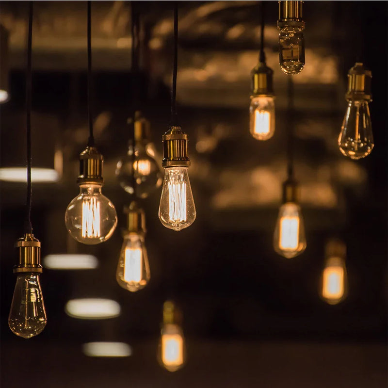 Axyaa Retro Industrial Pendant Lamp Base E27 Ceiling Lighting Fixture