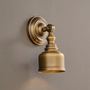Axyaa Old Copper Glass Wall Lamp for Elegant Home Decor & LED Lighting