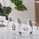 Axyaa 3D Animal Glass Mug Cup for Girls Kids Lovers Wedding Gift