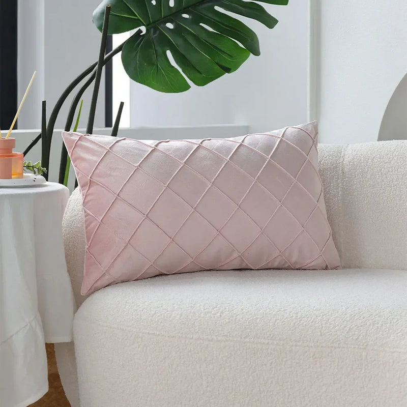 Axyaa Pink Nordic Style Sofa Cushion Cover Home Decor Pillowcase