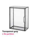 Axyaa Acrylic Stackable Storage Box with Magnetic Lid Transparent Showcase Organizer