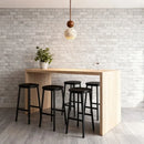 Axyaa Yellow Cave Stone Pendant Light - Scandinavian Wabi-Sabi Design