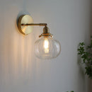 Nordic Modern Glass Ball Wall Sconce by Axyaa for Bedroom Bathroom Stair Mirror