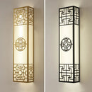 Axyaa Zen Style Strip Wall Lamp for Bedroom Living Room Hotel Engineering