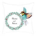 Axyaa Cartoon Animals Garland Pattern Pillow Cover for Home Sofa Decor 45X45cm