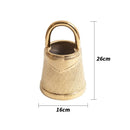 Axyaa Ceramic Vase Decor | Luxury Hand-Held Home Decoration | Living Room Flower Arrangement