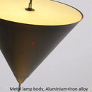 Axyaa Nordic Black Cone Pendant Light for Bedroom, Living Room, and Dining Room