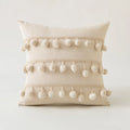 Axyaa Boho Tassel Throw Pillow Covers for Couch Bed Sofa Home Decor
