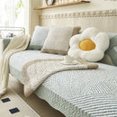 Axyaa Cotton Sofa Cushion: Anti-Slip, All Seasons, Modern Design, Protective Pad