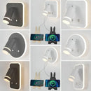 Axyaa LED USB Wall Spotlight for Bedroom Reading and Decor Lighting