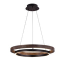 Axya Nordic Wood Grain Chandelier for Living Room & Dining Room Lighting