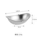 Axyaa Stainless Steel Salad Bowl - Korean Commercial Tableware