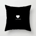 Axyaa Geometric Portrait Pillowcase - Stylish Home & Office Cushion Cover