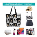 Axyaa Mickey Mouse Head Shoulder Bag - Large Capacity Stylish Women's Shopping Bag