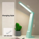 Axyaa LED Desk Lamp USB Charging Touch Control Dimmable Study Office Bedside Lamp