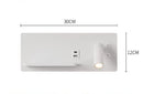 Axyaa Bedroom Wall Lamp USB Quick Charging Rotatable Spotlight 3W Reading Light