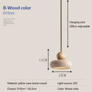 Axyaa Nordic Stone LED Pendant Lamp for Modern Living Room & Bedroom Decor